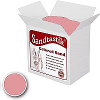 Sandtastik® Classpack Colored Sand, Rose [SS1151RO] 25Lbs