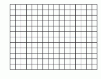 Wipe-Off Charts Graphing Grid (1 1/2" Squares) [T1092]