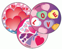 Scratch 'n Sniff Stinky Stickers Valentine's Day [T928]