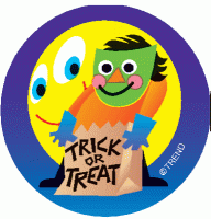 Scratch 'n Sniff Stinky Stickers Halloween(Licorice) [T930]