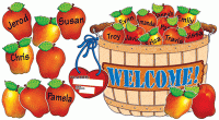 Giant Apple Basket! Bulletin Board Set [TF3109]