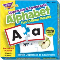 Upper And Lowercase Fun To Know Puzzles D56-36010 