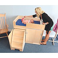 EZ Step Up Toddler Changing Cabinet - WB0648