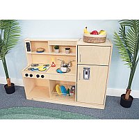 Let's Play Toddler Kitchen Combo Natural WB2351N