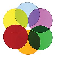 Light Table Color Wheel Circles - Set Of Six - WB7724C