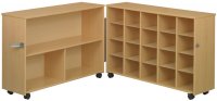Eco ™ Preschool Bi-Fold Storage & Sectional [3048A73-TOT]