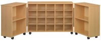 Eco ™ Tri-Fold Sectional Storage - Preschool Size [3050A73-TOT]