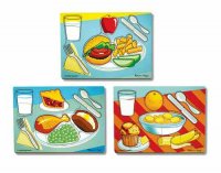 Breakfast, Lunch & Dinner Puzzle Set  Item MD-1267