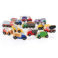 Guidecraft™ Wooden Truck Collection Set of 12 G6718