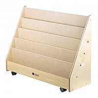 Primary Book Rack with castors S324