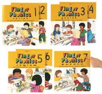 Jolly Phonics FINGER PHONIC BIG BOOKS PRINT 1-7 PJL 527