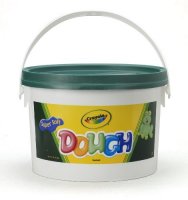 Crayola Dough Bucket 3 Pounds-Green Bucket  CR 570015044