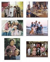 Multicultural Families Puzzle Set D45-1249  