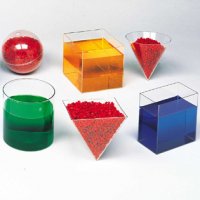 Clear Plastic Geometric Volume Set LER 0240