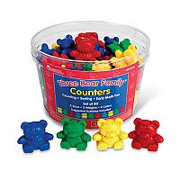 Three Bear Family® Counters: Basic Set LER 0725