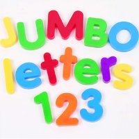 Jumbo Magnetic Letters & Numbers Combo Set LER 1455