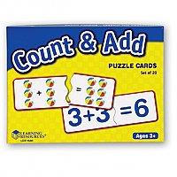 Count and Add Puzzle Cards LER 1580