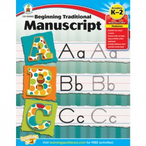  Beginning Traditional Manuscript  CD-104582