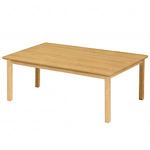 PREMIUM SOLID MAPLE WOOD TABLE, 30" X 48"  RECTANGLE, LEGS HEIGHT OPTIONS  ALC1903