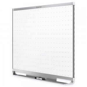 Quartet Prestige 2 Total Erase Magnetic Whiteboard, Aluminum Finish Frame, 24" X 36" (3820056)
