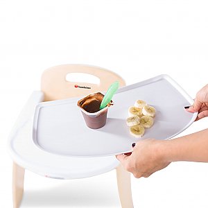 Easy Serve Feeding Chair, 9" Seat Height, Birch 4709047