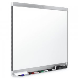 Quartet Prestige 2 Porcelain Dry Erase Board, Aluminum Frame, 48" X 36" 3820146