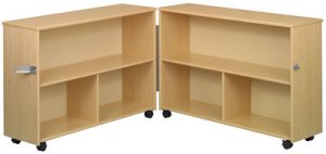 Eco ™ Preschool Bi-Fold Storage Shelf [3046A73-TOT]