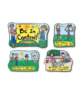 Be In Control Bulletin Board Set : CD-3254