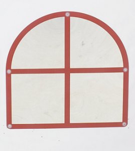 Arched Windowpane Mirror (CF332-552)