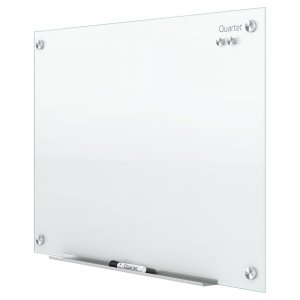 Quartet Infinity Magnetic Glass Dry Erase Board, White, 72" X 48" (3820116)