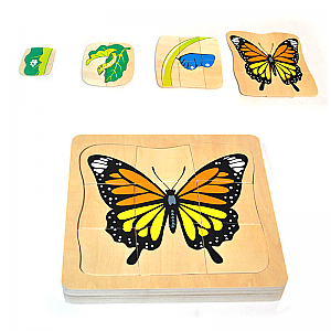 GROWTH AND LAYER PUZZLE – BUTTERFLY 17025