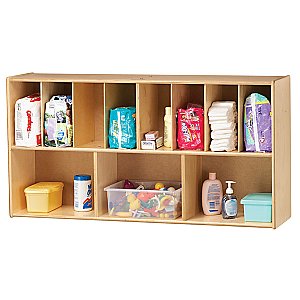 Changing Table with Right Side Stairs Combo with Organizer 5143JC