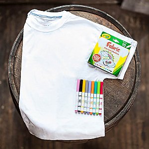 Crayola Fabric Markers, Fine Line, Set of 10 ITEM#  56-7919
