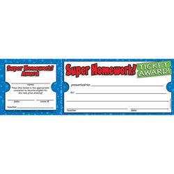 Ticket Awards Super Homework! [78073652211]
