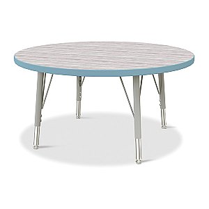 Activity Table - 36" Diameter height  Options- Driftwood Gray 6488JC