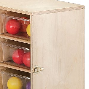 DELUXE MOBILE COMBINATION STORAGE UNIT, BALTIC BIRCH PLYWOOD SWT/1834-16C