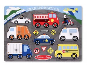 Transportation Peg Puzzle  Item #:MD- 3386