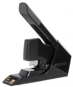 Bostitch EZ Squeeze Xtreme Duty Flat Clinch Stapler 130SH BLACK B8130