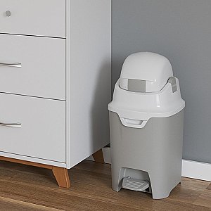 Premium Handsfree Small Diaper Pail - Gray 9620057