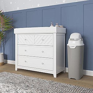Premium Tall Diaper Pail - Gray 9612057