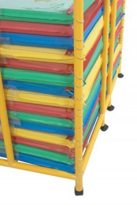 Rest Mat Storage Trolley Yellow 80 pc/set CF905-074