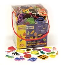 WonderFoam® Peel & Stick-Foam Stickers-Shapes Kit CK-9097