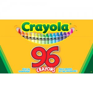  96 Crayola Crayons  Pack of 12 A26-520096 