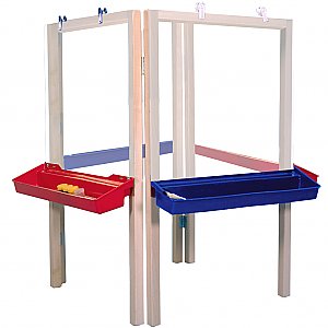 Four Place Easel, Acrylic, Maple SWT961A