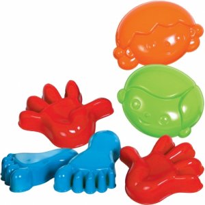 Essential Sand and Water Tools - Sand Moulds A00685