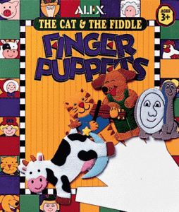 Finger Puppets:The Cat & the Fiddle Puppet [A426]