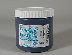 Funstuff® Finger Paint 473 ml Black 23470