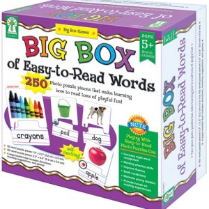 Big Box of Easy-to-Read Words Game A15-KE840011 