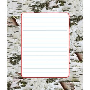 Birch Bark Discovery Note Pad B56-72407 