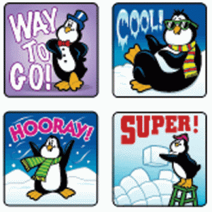 Stickers Penguins [CD0624]